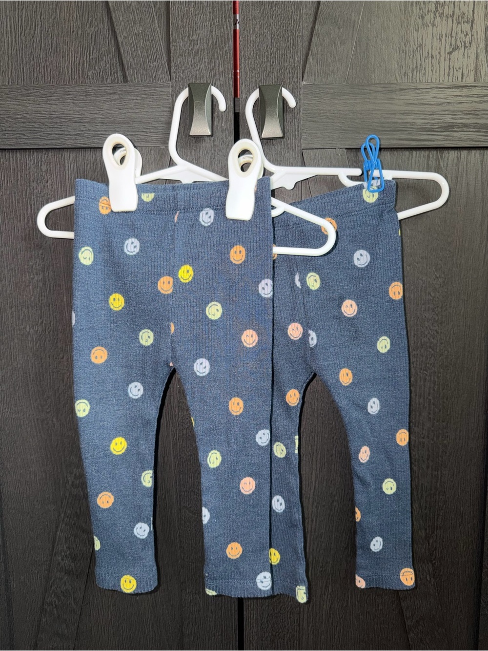 Old Navy Navy Smiley Dot Leggings